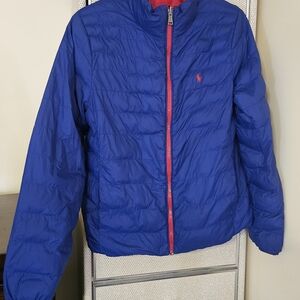 Polo by Ralph Lauren Kids Blue Puffer Jacket